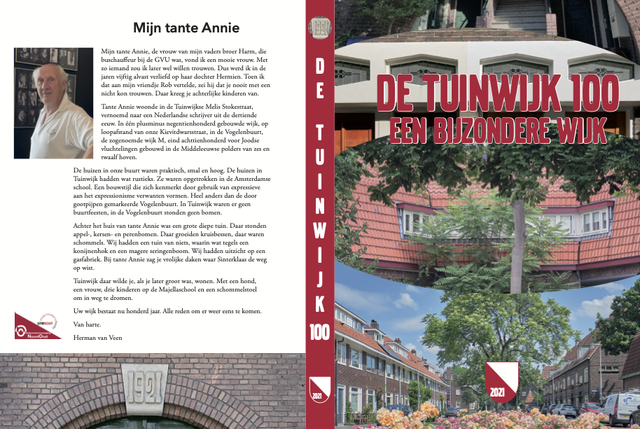 ✨ De Tuinwijk 100. Een bijzondere wijk. ✨  Met een warm voorwoord van Herman van Veen. 