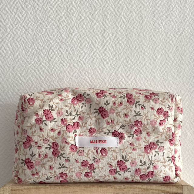 Trousse cube Rose