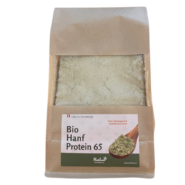 Hanfland Bio Hanfprotein 65 % aus Österreich