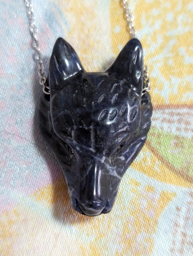 Sodalite tête de loup