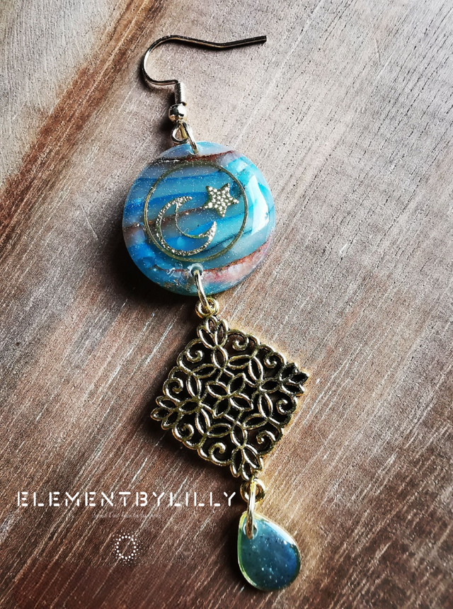 Boucles d'oreilles "Éclat Céleste"