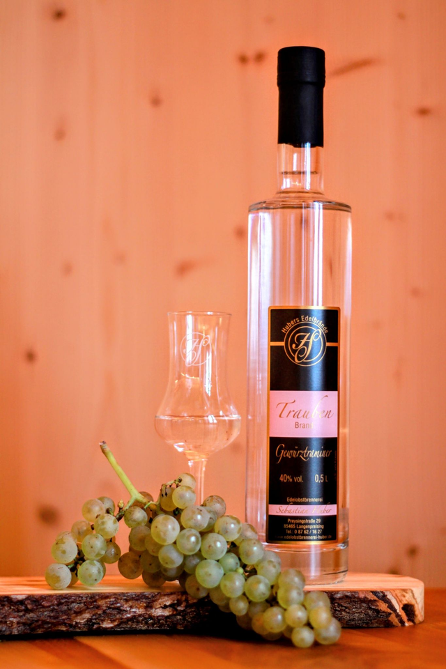 Traubenbrand 40% vol. (Gewürztraminer) 