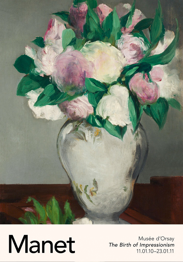 Peonies by Édouard Manet