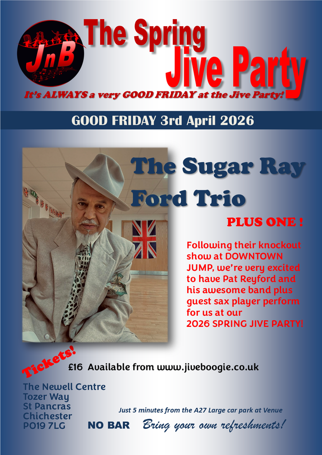 The Spring Jive Party with Sugar Ray Ford