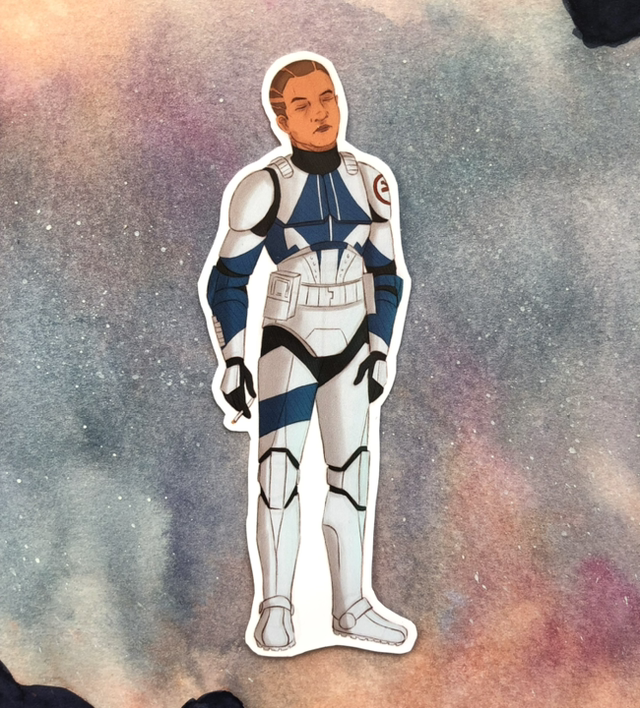 Star Wars - Tired Kix Sticker-S57