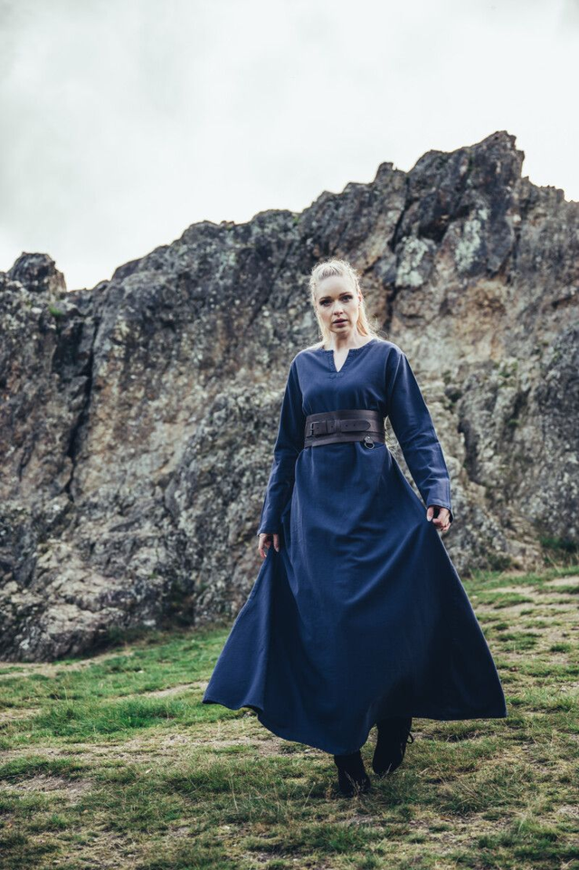 LC Kleid Valdis, Unterkleid Baumwolle, Midnight Blue