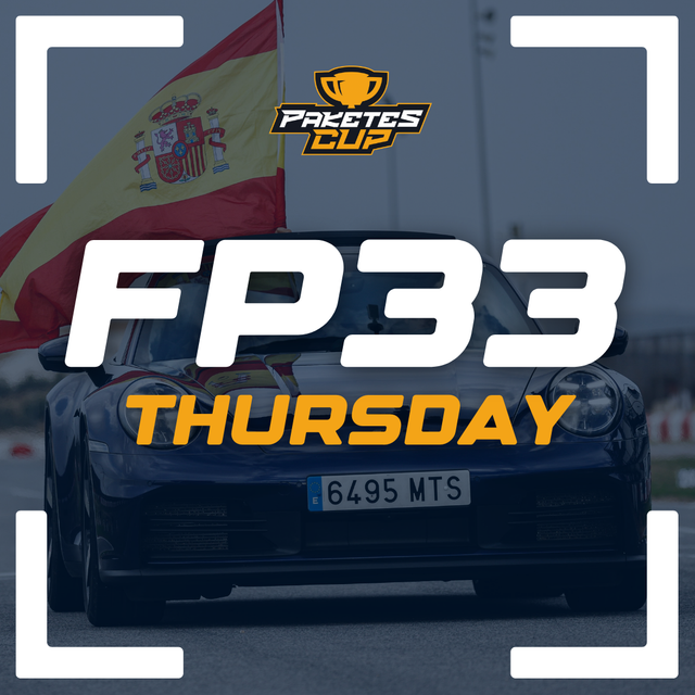 FP33 - 13 NOVEMBER - PAKETES CUP 2025