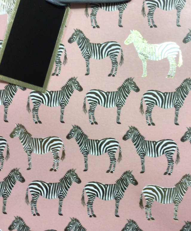 Gift Bag Medium Zebra 