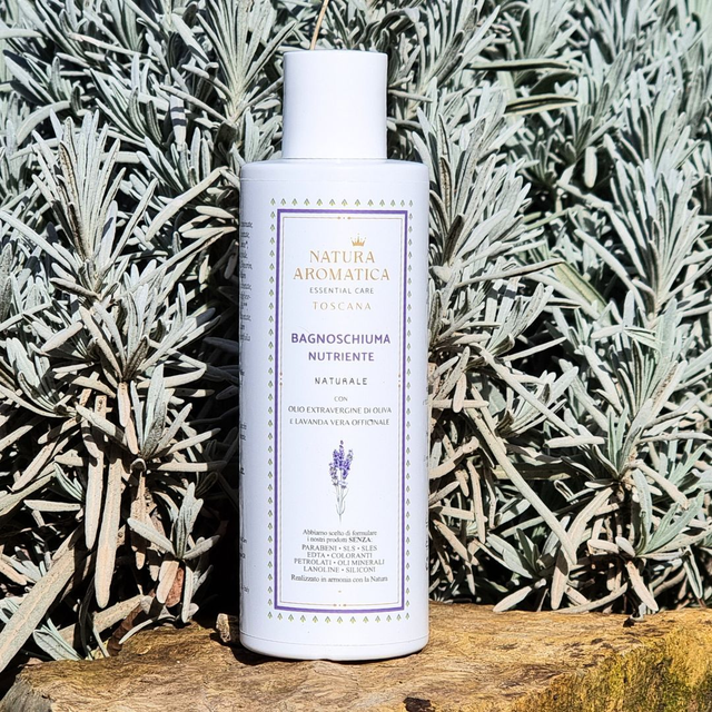 Bagnoschiuma Olio EVO e Lavanda Officinale - 200ml