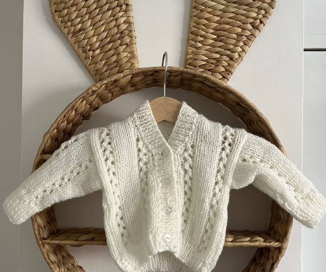 White Cardi