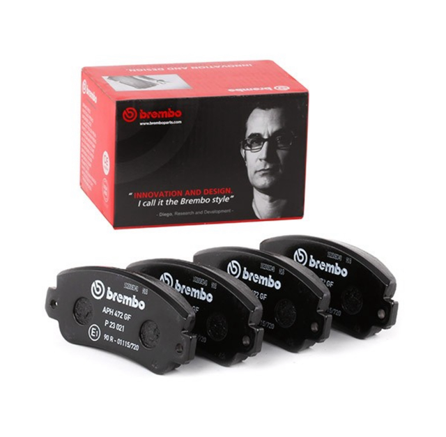 BREMBO P 23 021 Kit pastiglie freni FIAT Panda I Hatchback (141) (Anno di produzione 10.1980 - 07.2004, 30 - 54 CV, Benzina, Diesel)