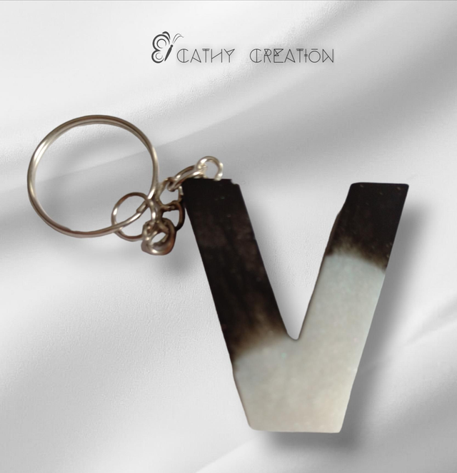 Porte clés initiale V