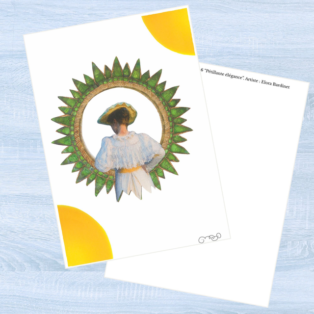 Pétillante élégance - Carte postale