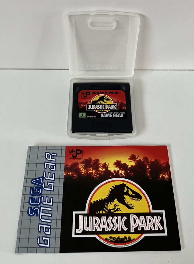 Sega Game Gear Game : Jurassic Park * incl. Manual *