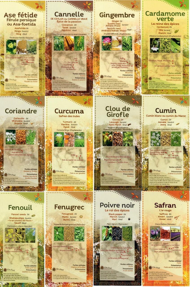 Cartes Epices