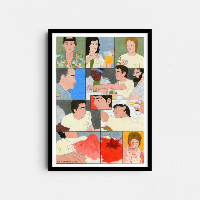 Alien (impression Fine Art Giclée format A4)