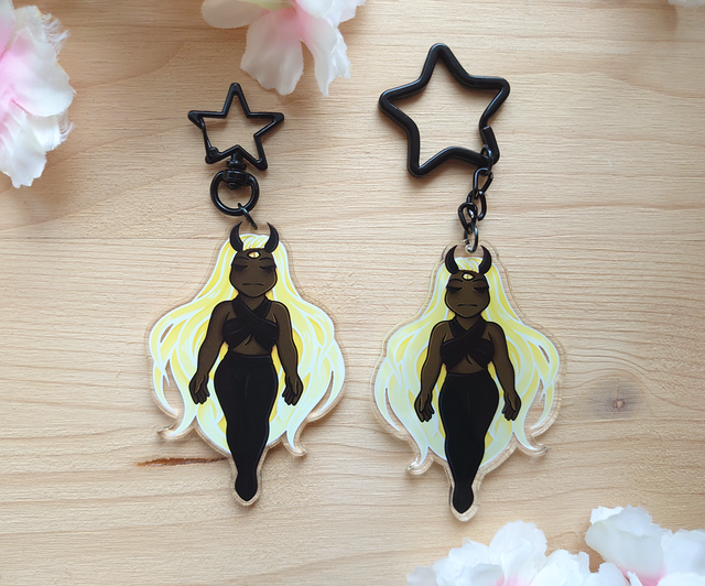 Ink Demon OCs Keychains