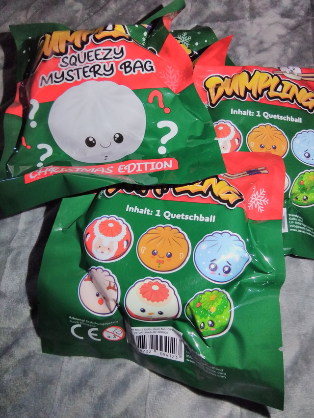 🎄 VORBESTELLUNG | Mystery Christmas Dumpling Squeezy