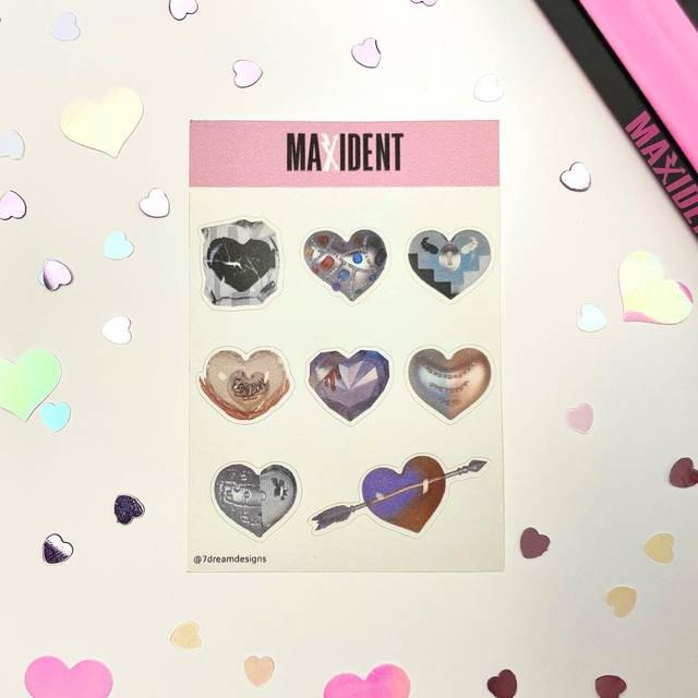 Maxident Mini Sticker Sheet