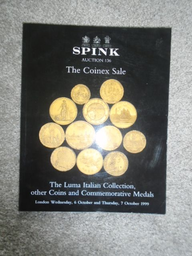 Spink 136. The Coinex Sale - The Luma Italian Collection other coins and medals