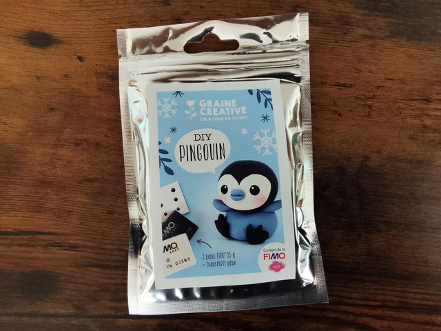 Kit Fimo pingouin 