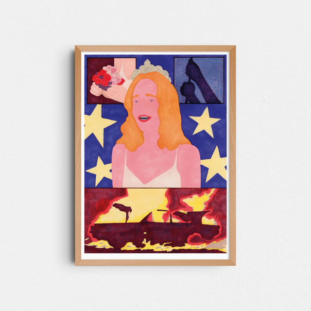 Carrie (impression Fine Art Giclée format A4)