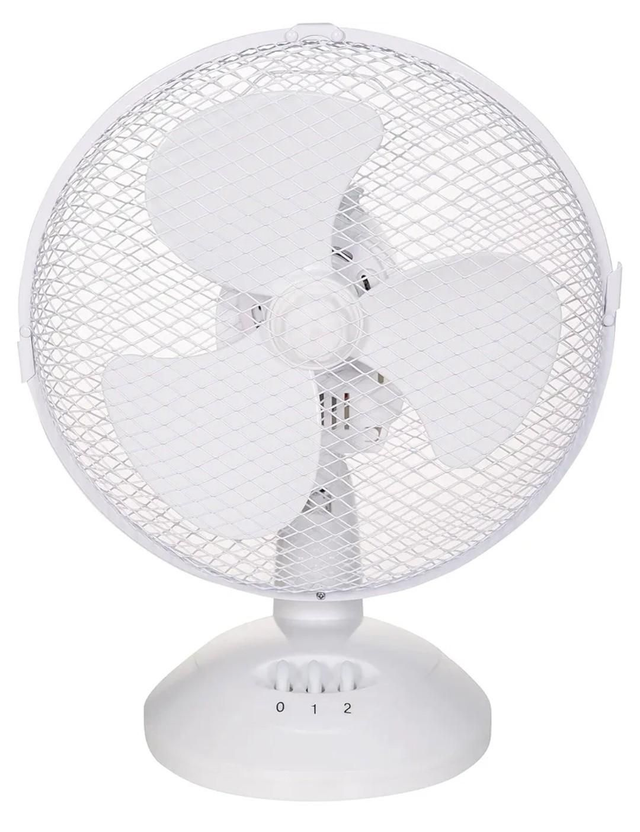Fan 20cms good for air movement, but not cooling