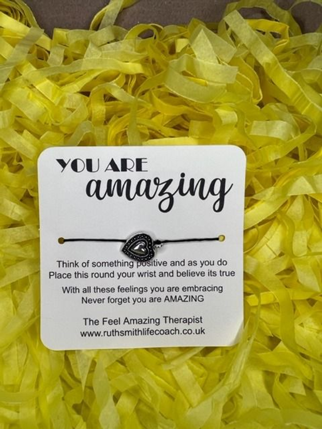  'You Are Amazing' wish bracelet
