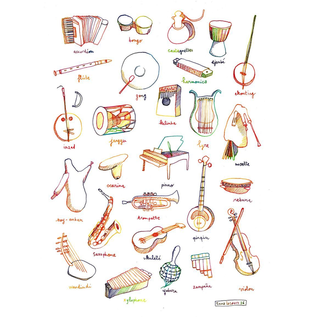 Instruments de musique 