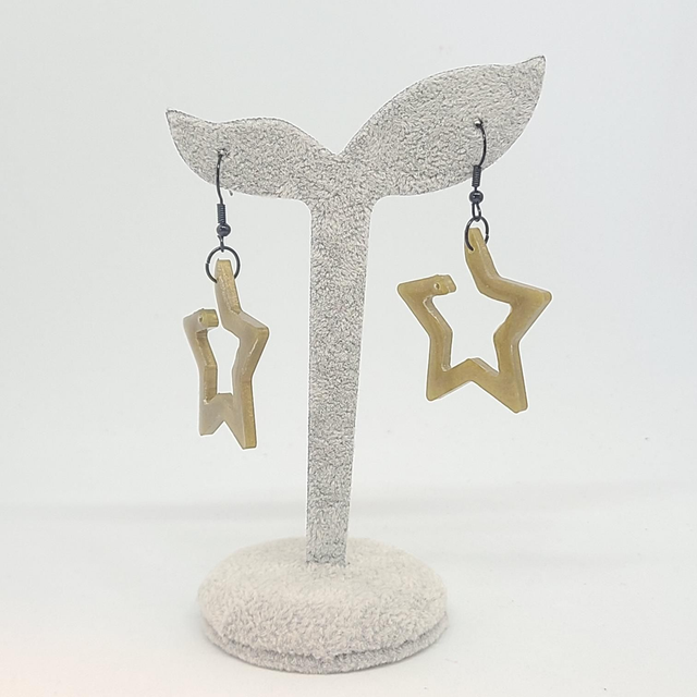 Boucles d'oreilles Grande étoile