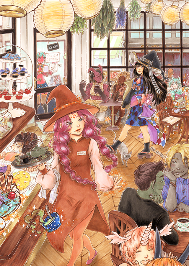 Original Art Print "Hexenwerk"