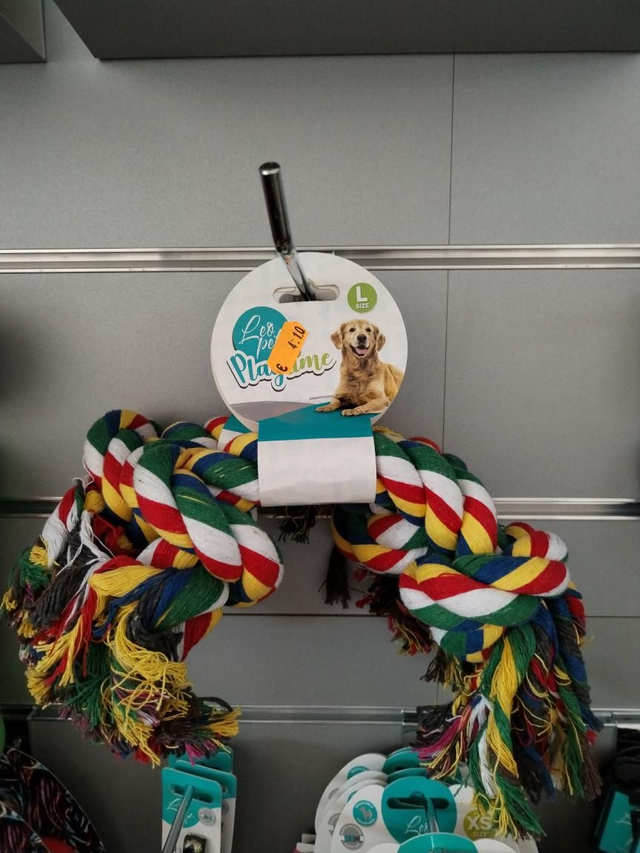 Nodo In Cotone Intrecciato Multicolore 