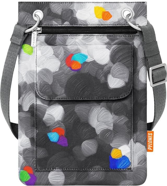 Pylones Shoulder Bag, Black