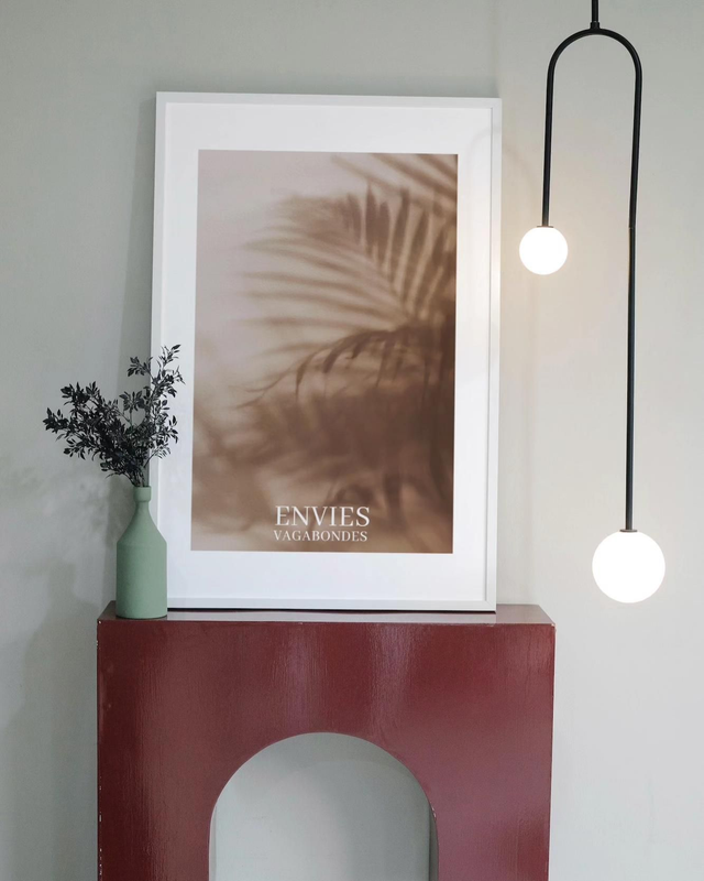 PALMIER SABLÉ Affiche décorative