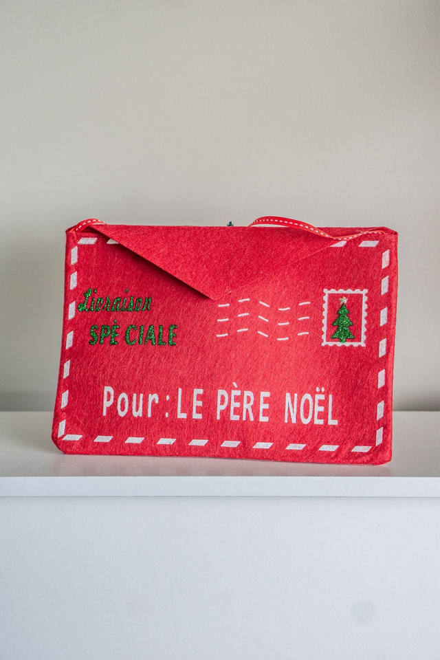 Enveloppe de Noël en feutrine