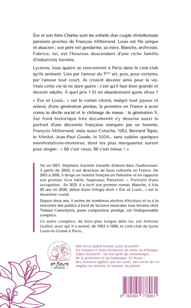 Eve et Louis, années Mitterrand