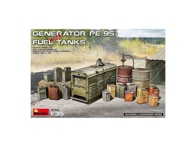 Générateur avec réservoirs de carburant - miniart 35662 1/35