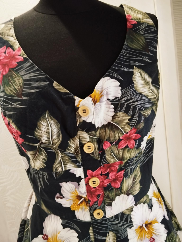 Robe Hell Bunny Tahiti T46