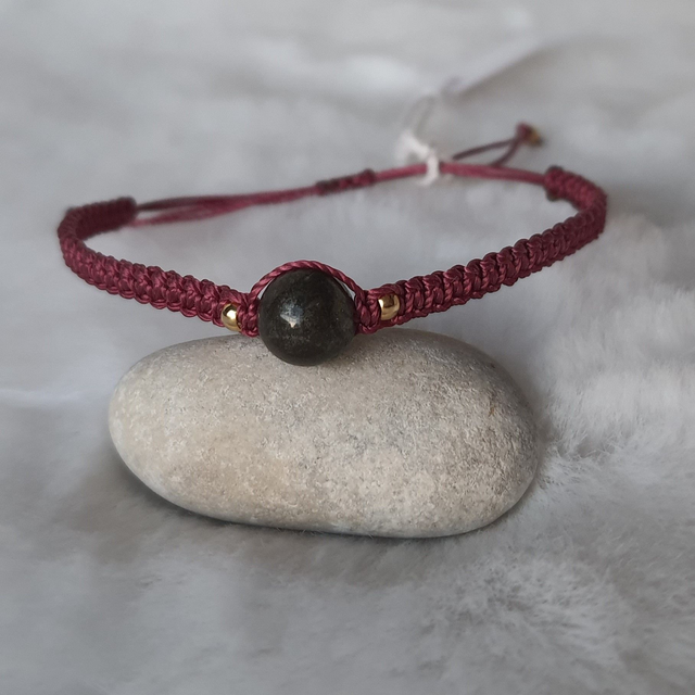 Bracelet femme 1 pierre "Pyrite"