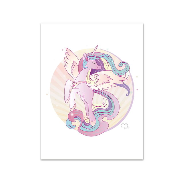 Affiche Licorne