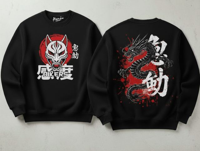 Kando - Sudadera Bushido Bikers