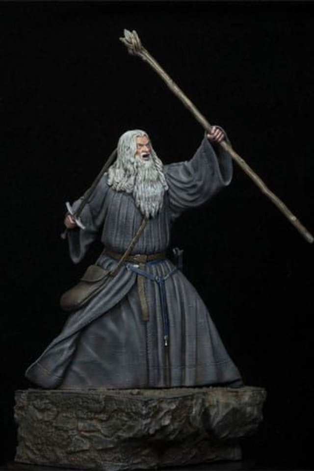 Lord of the Rings: Gandalf in Moria Figure