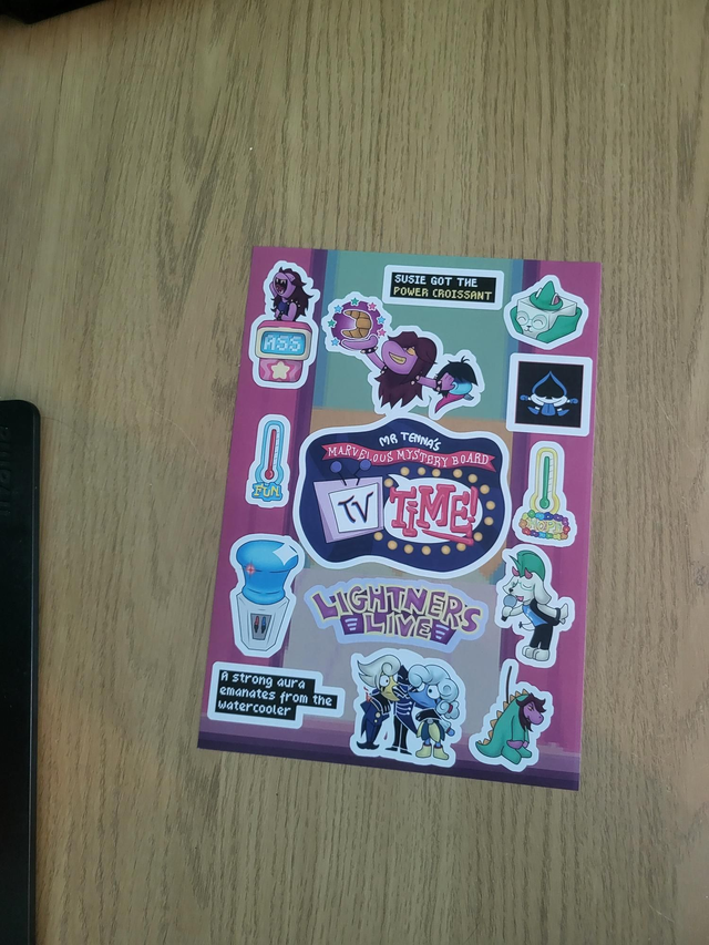Deltarune CH3 A5 Sticker Sheet
