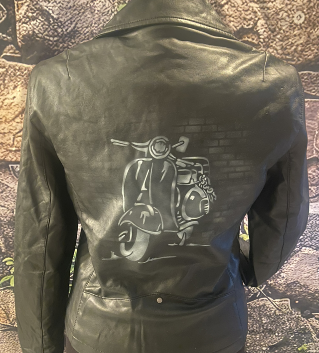 Lederjacke ROLLER !!UNIKAT!!