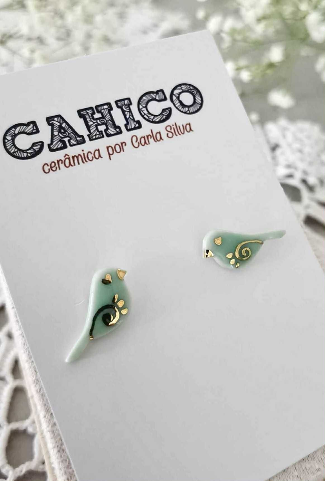"Passarinhos" Brincos Mini / Mini Earings