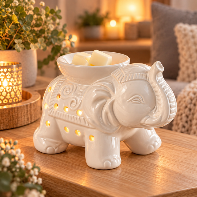 Brûleur fondant "Tandor" blanc
