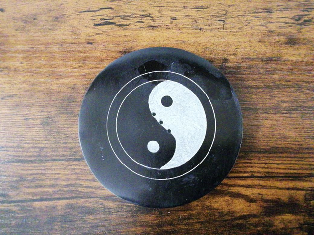 Porte encens Ying yang 