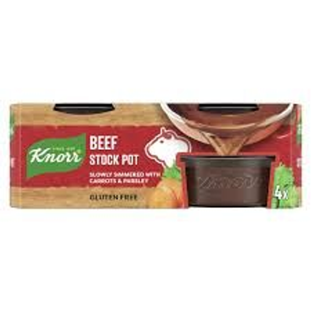Knorr Beef Stock Pot 4x28 g