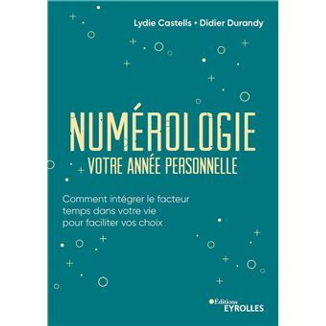 Livre Numérologie, votre année personnelle - Lydie Castells
