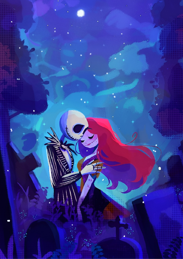 PRINT - Nightmare Before Christmas